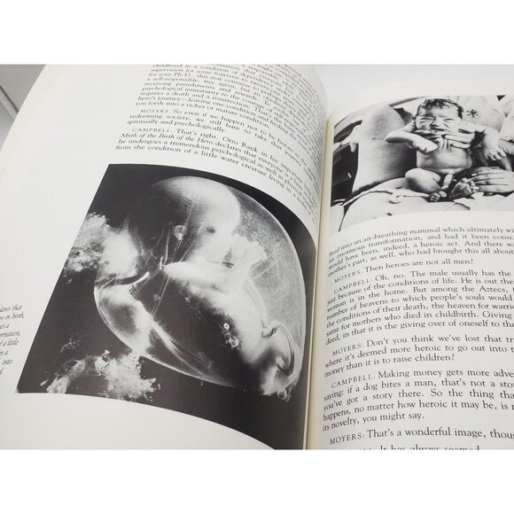 Joseph Campbell The Power Of Myth First Edition Hardcover With Bill Moyers - Picture 7 of 13